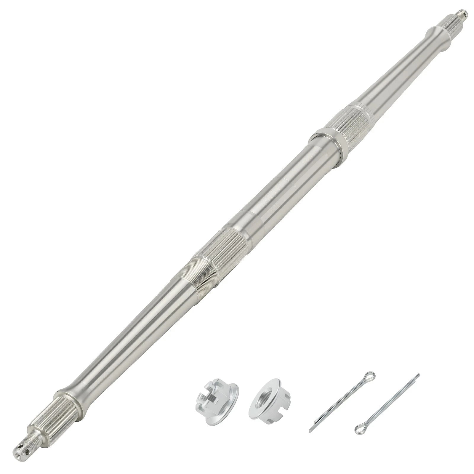 Rear Axle Shaft with Nut Pin Kit for Yamaha Blaster YFS200 (1988–2002)