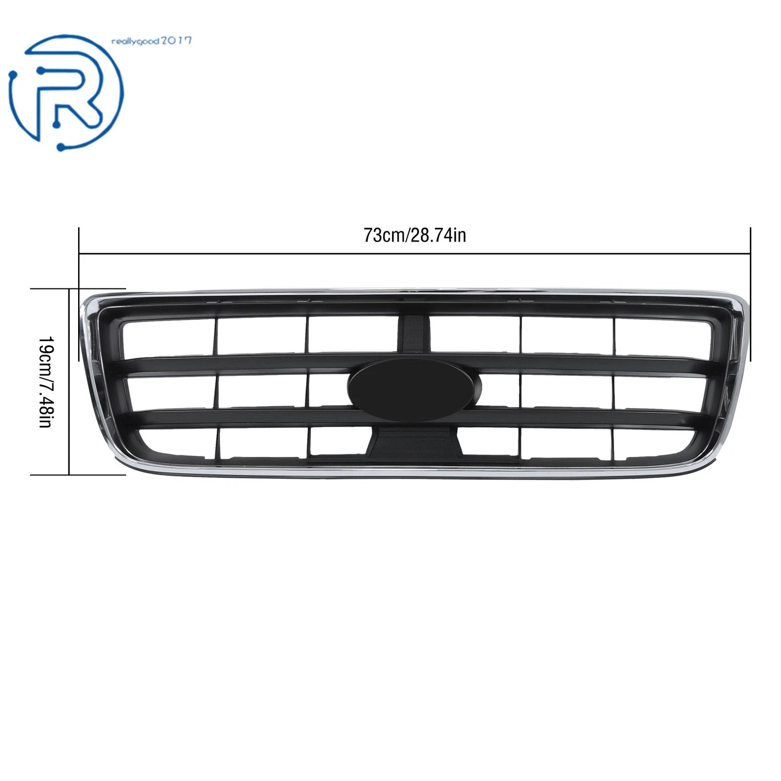 Chrome Front Bumper Grille Panel for Subaru Forester (2003-2005)