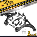 10x Front Lower Control Arm Tie Rod Sway Bar Link for Honda Civic (2006–2011)