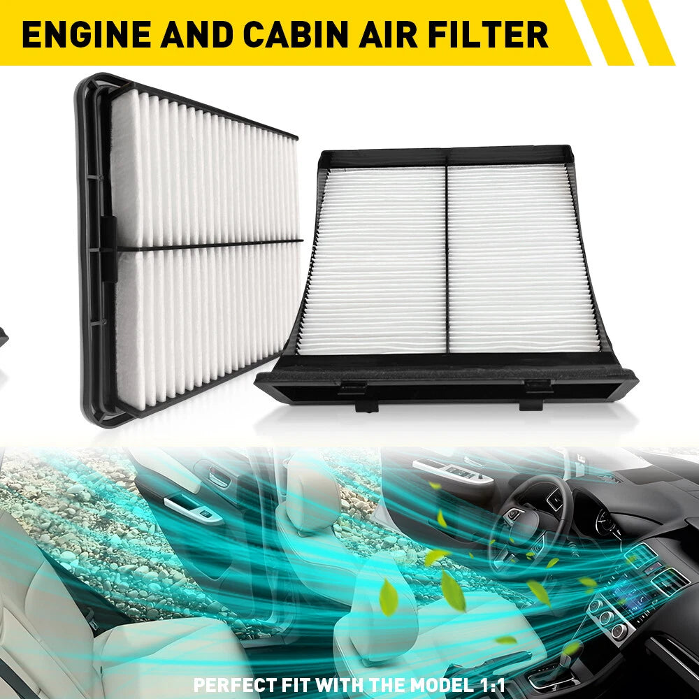 Engine & Cabin Air Filter for Subaru Forester (2009–2018), WRX (2012–2021), XV Crosstrek (2013–2015)
