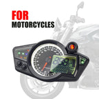 Universal Digital LCD Tachometer Speedometer Odometer for Motorcycle (1-6 Gear)