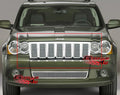 Stainless Chrome Mesh Grille Insert for Jeep Grand Cherokee (2009–2010)