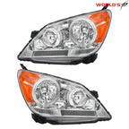 Set of 2 Chrome Halogen Headlights for Honda Odyssey (2005–2010)