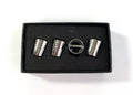 Valve Stem Caps Premium Chrome Tapered for Dodge Hemi (2009–2019)