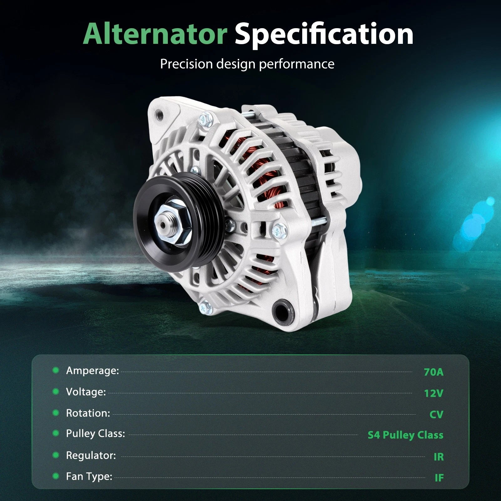 Metal Alternator for Chevrolet Tracker (2001–2004)