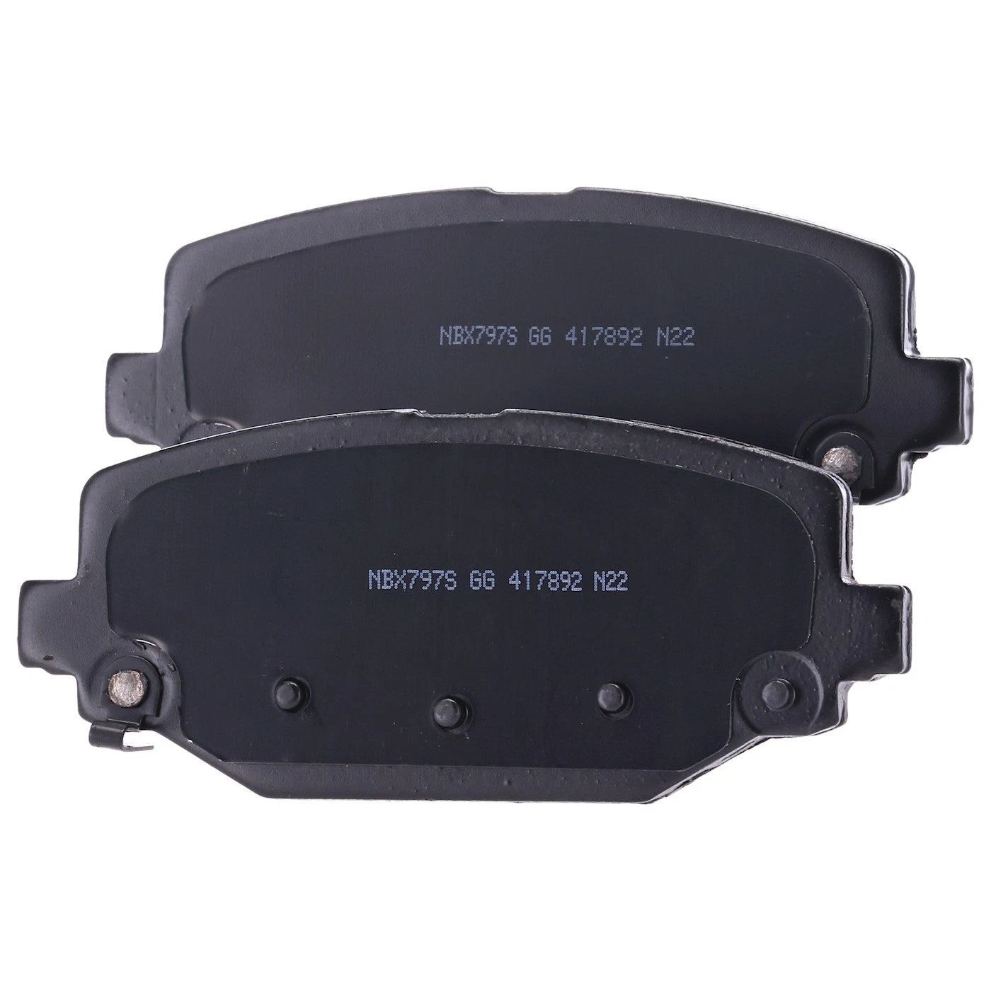 Brake Pad Set for Dodge Grand Caravan Rear (2012–2018) FWD