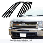 Billet Grille for Chevy Silverado 1500 (2007-2013) - Black 304 Stainless Steel