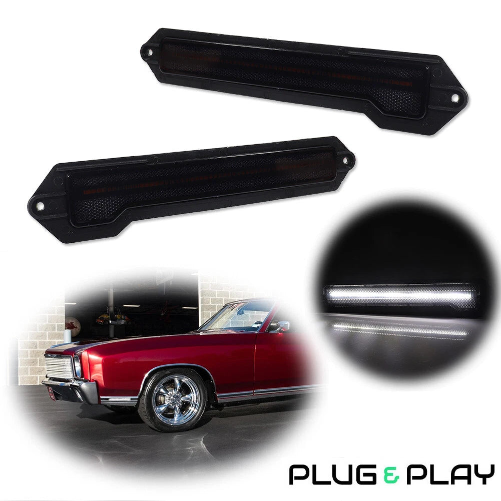 White LED Side Marker Light for Chevrolet Monte Carlo (1970–1972)