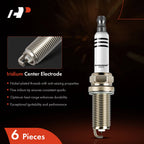 6x Iridium Platinum Spark Plugs for BMW 328i 323i X5 528i X3 128i (2007–2013)