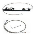 Throttle Cable 36-Inch Braided Stainless Steel for Gas