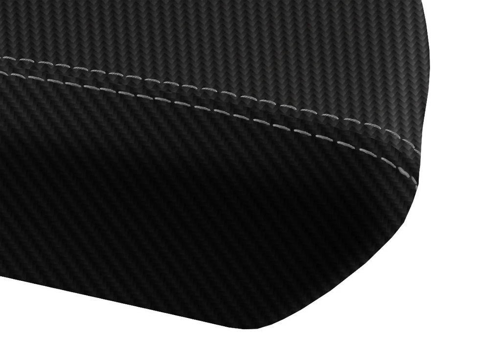 Carbon Fiber Console Lid Armrest Cover for Hyundai Sonata (2015–2019)