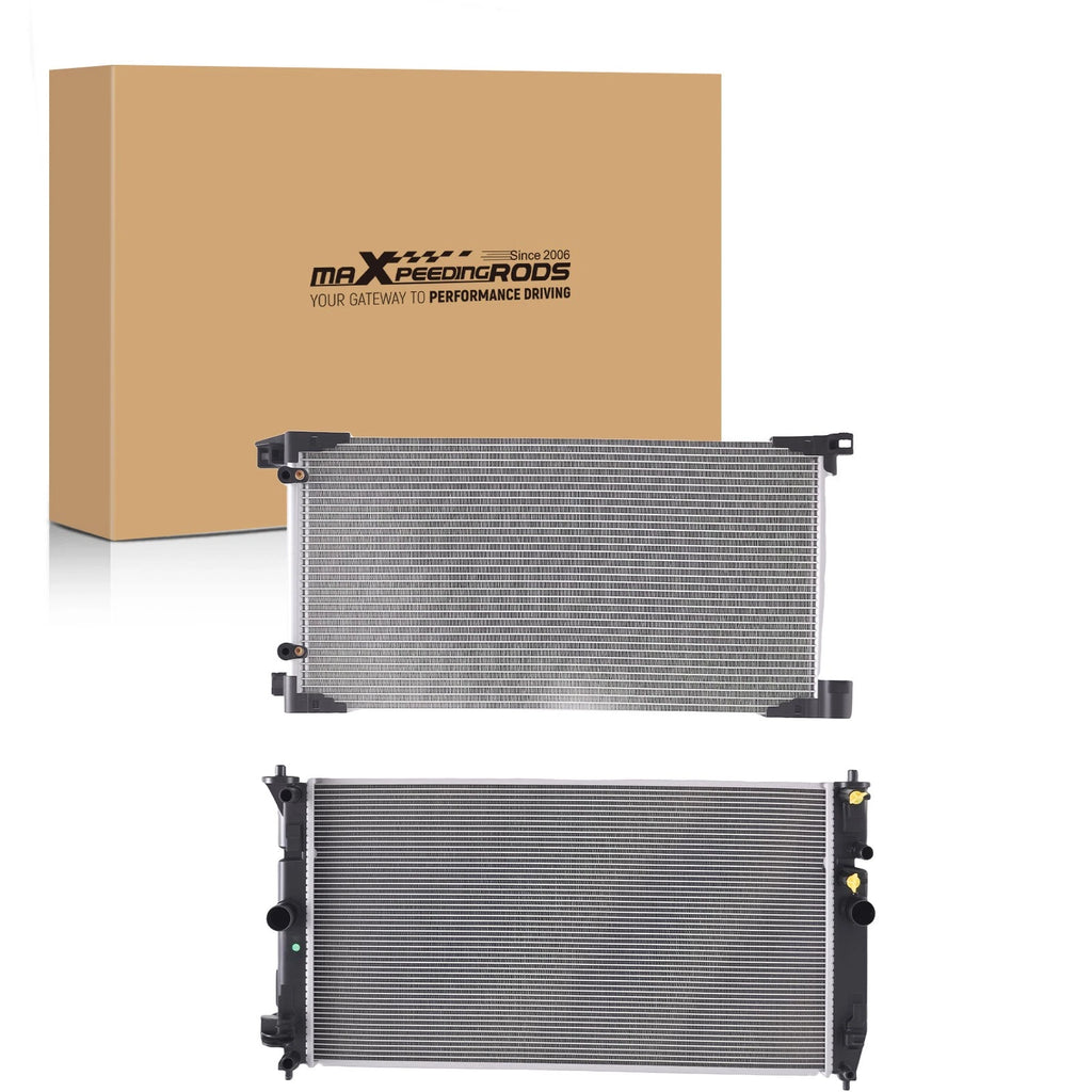Aluminum Radiator & AC Condenser for Toyota Prius Prime (2017–2022) 13591