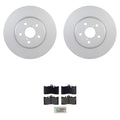 Bosch Front Quietcast Rotors & Blue Ceramic Disc Brake Pad Kit for Lexus LS430 (2001–2006)