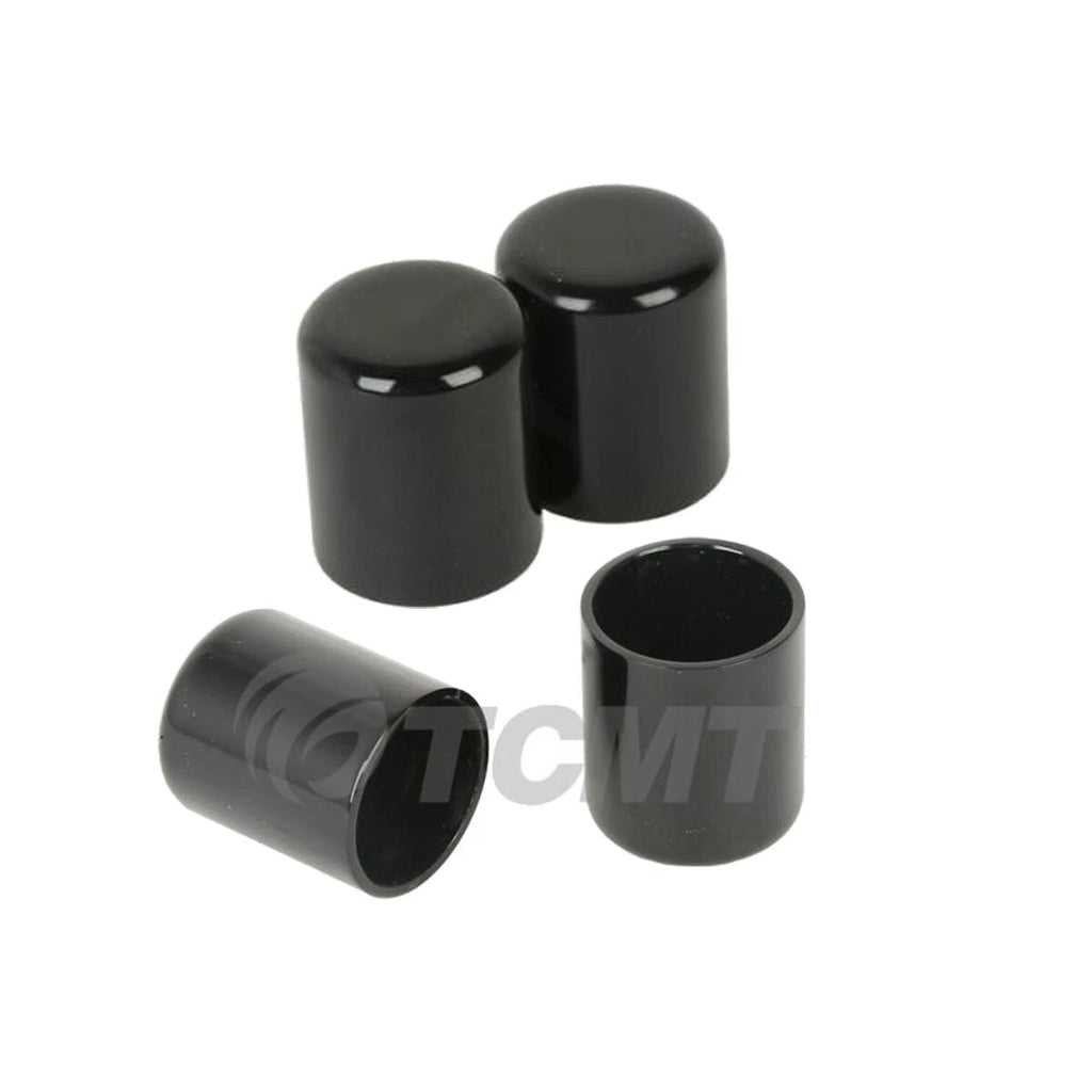 4X Black Docking Hardware Point Cover Kit for Harley Road Glide (2014–2023)