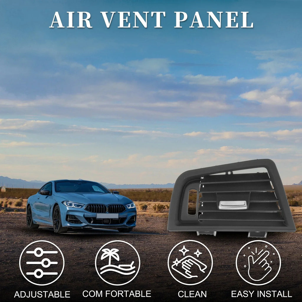 Air Vent Panel for BMW 528i (11 - 16) AC Grille Black