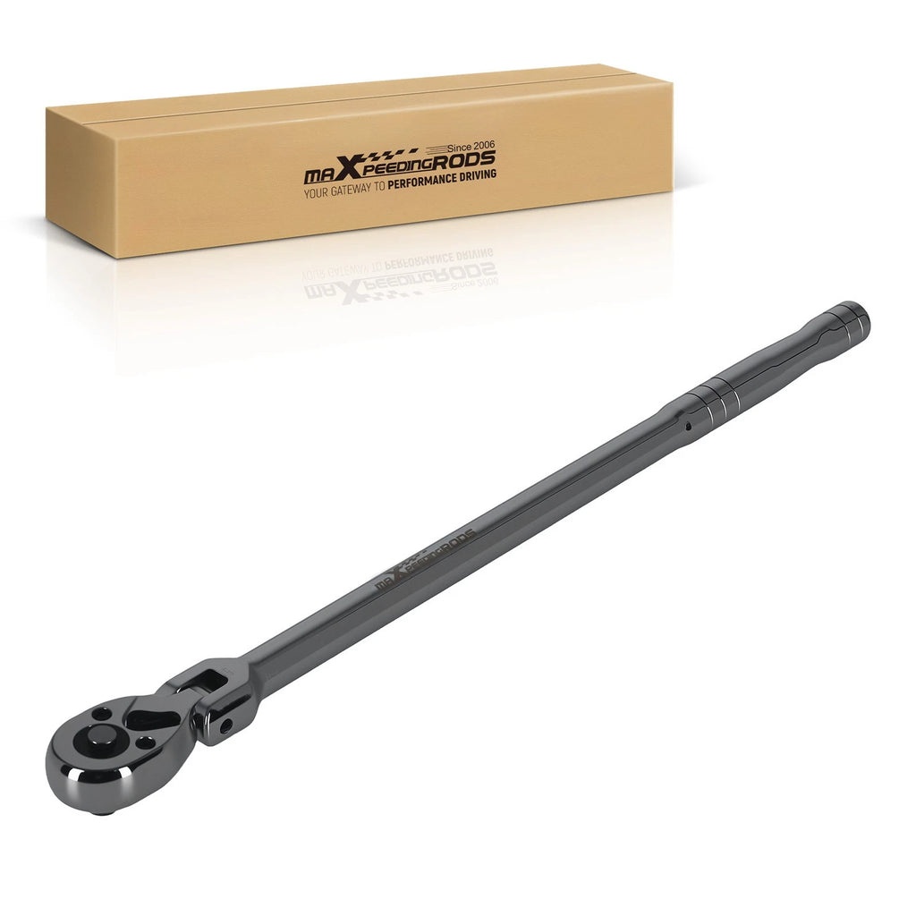 Flex Head Ratchet for Universal Use (1/4in Drive, 72-Tooth, 12in Long)