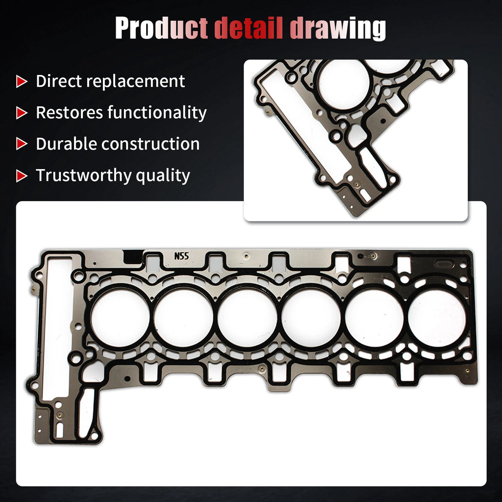 Head Gasket for BMW 435i 535i 640i M235i X3 X4 X5 X6 (2011–2016)
