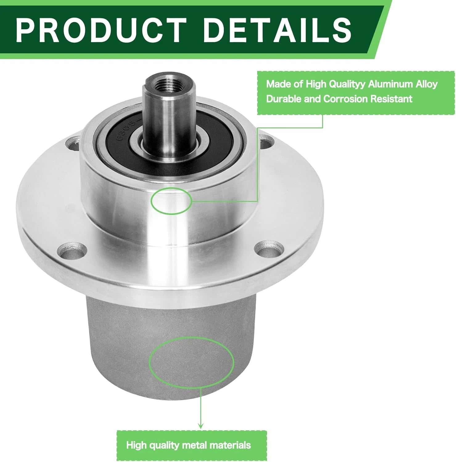 3X Blade Deck Spindle Assembly for Bad Boy MZ42 MZ Magnum (2000–2023) 037-2000-00