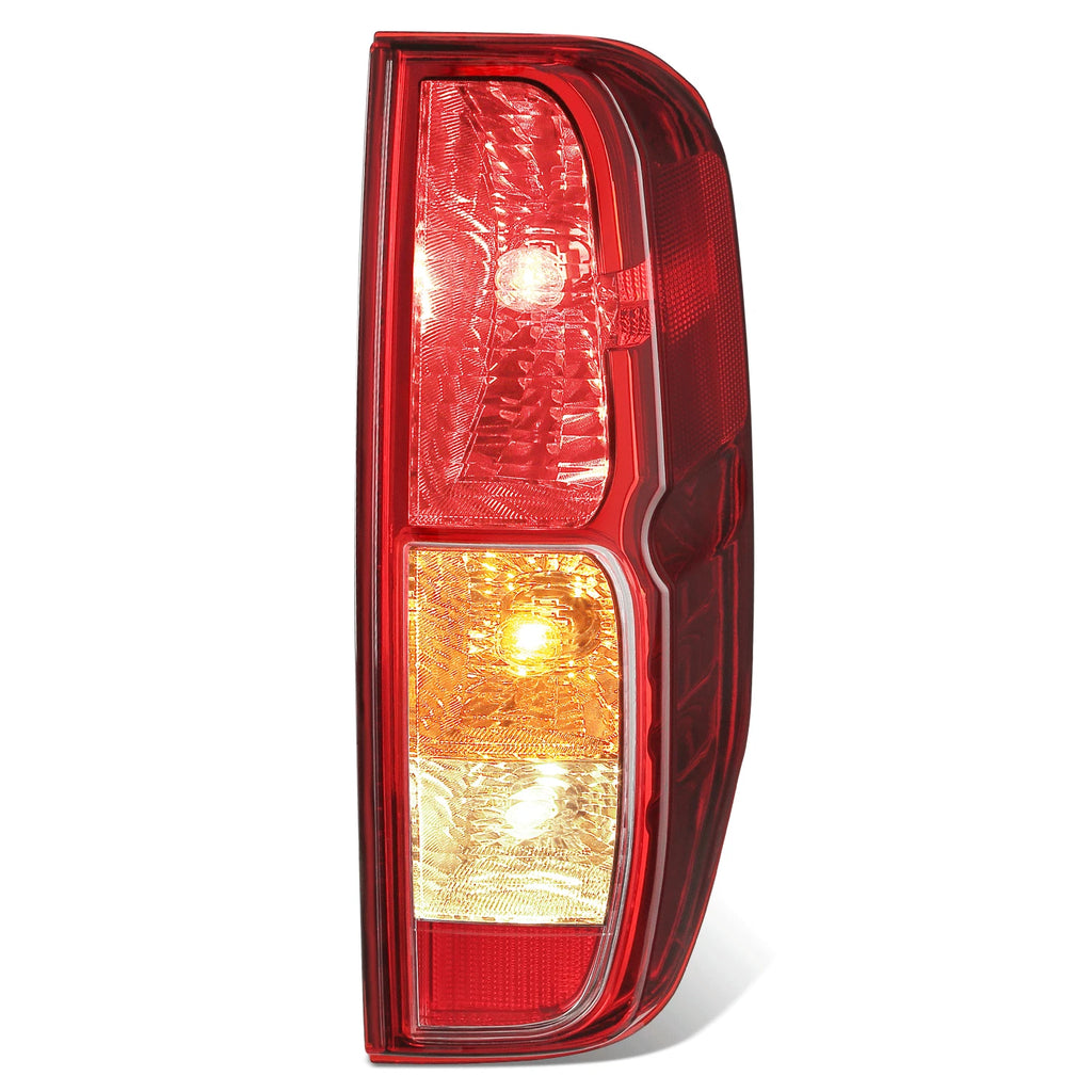 Right Side Taillight for Nissan Frontier Equator (2005–2021) Chrome Housing Red Lens