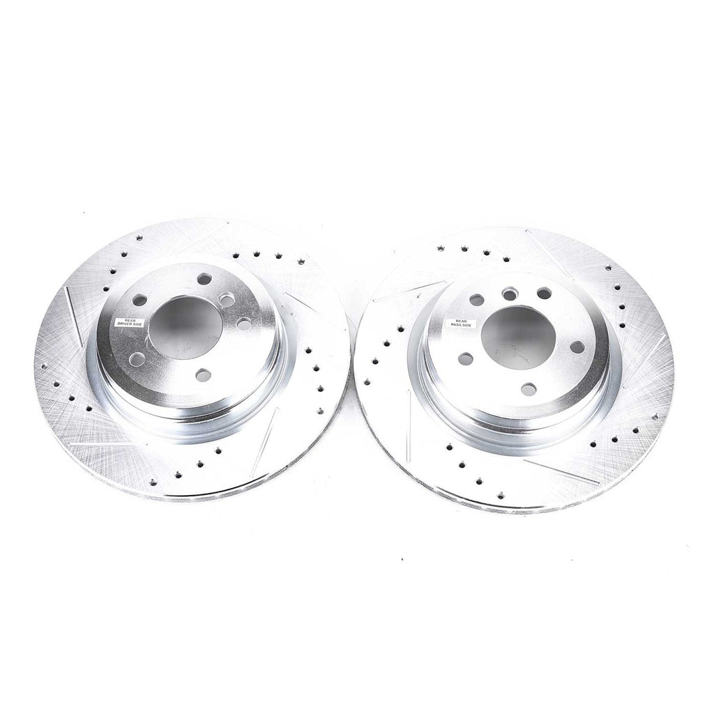 2X Brake Discs for BMW 330 Coupe X1 335is