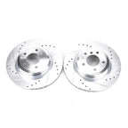 2X Brake Discs for BMW 330 Coupe X1 335is