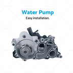 Water Pump for VW Golf MK7, Tiguan, Caddy 1.4L Turbo, Audi A3, Q2, Q3 (2013–2020)