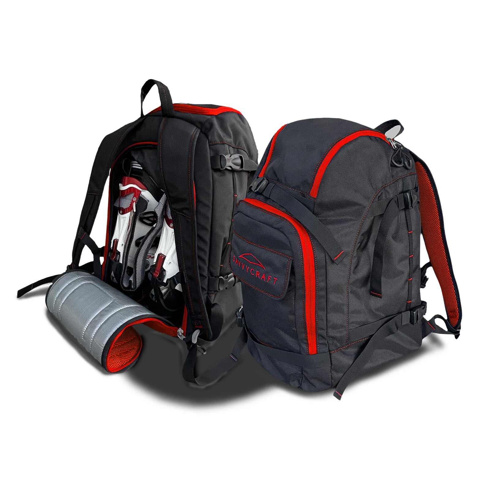 50L Ski Snowboard Boot Bag Backpack for Gear Storage