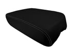 Carbon Fiber Console Lid Cover for Toyota Sequoia (2008–2022) Gray Stitch