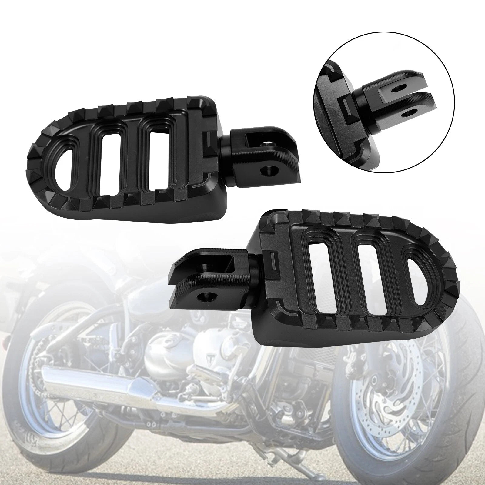 Front Footrests Foot Pegs for Speedmaster (2018–2023) & Rocket 3GT (2020–2023)