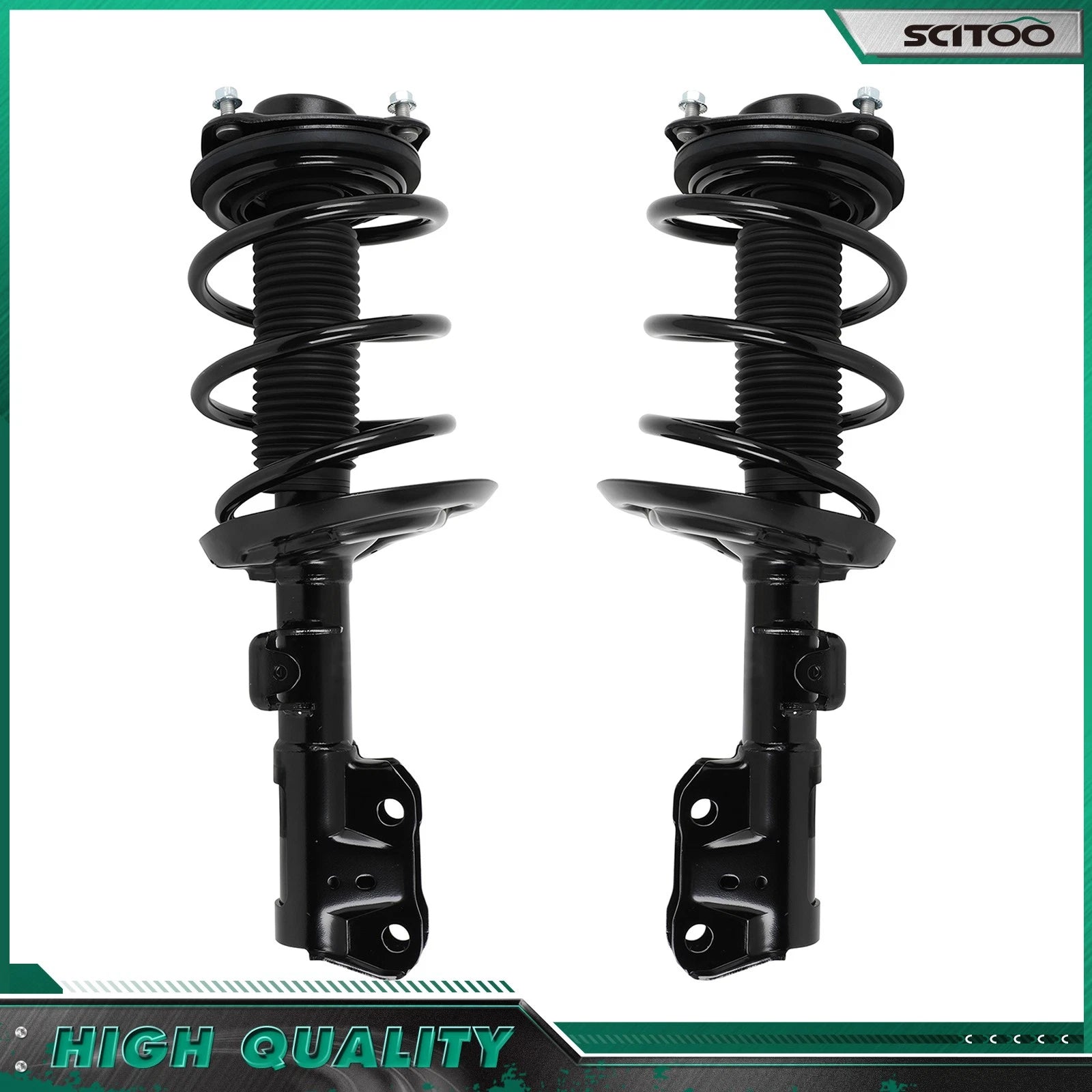 Front Complete Struts Shocks w/ Spring Assemblies for Toyota Camry (2018–2023)