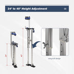 Drywall Stilts for Taping Painting (24-40 Inch)