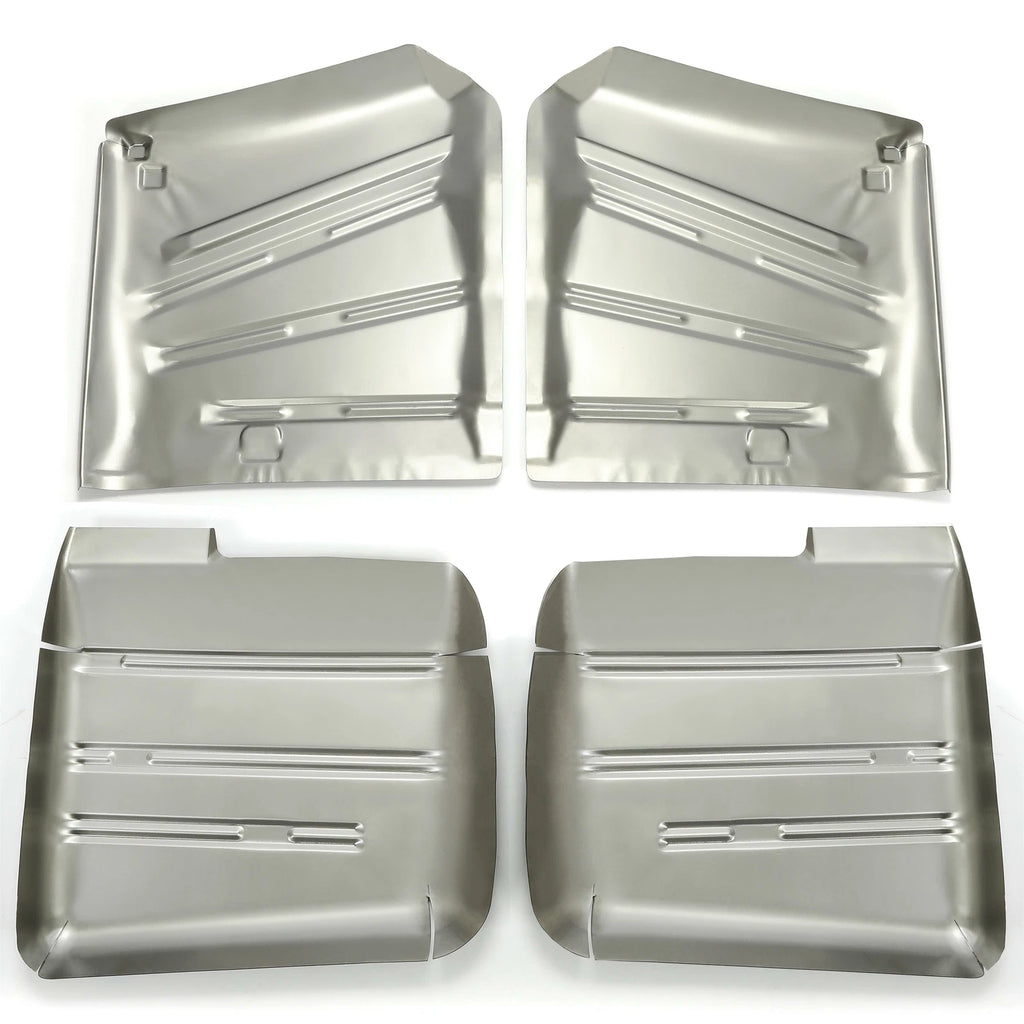 Set of 4 Floor Pans for 1958 Chevrolet Impala Bel Air Biscayne Delray