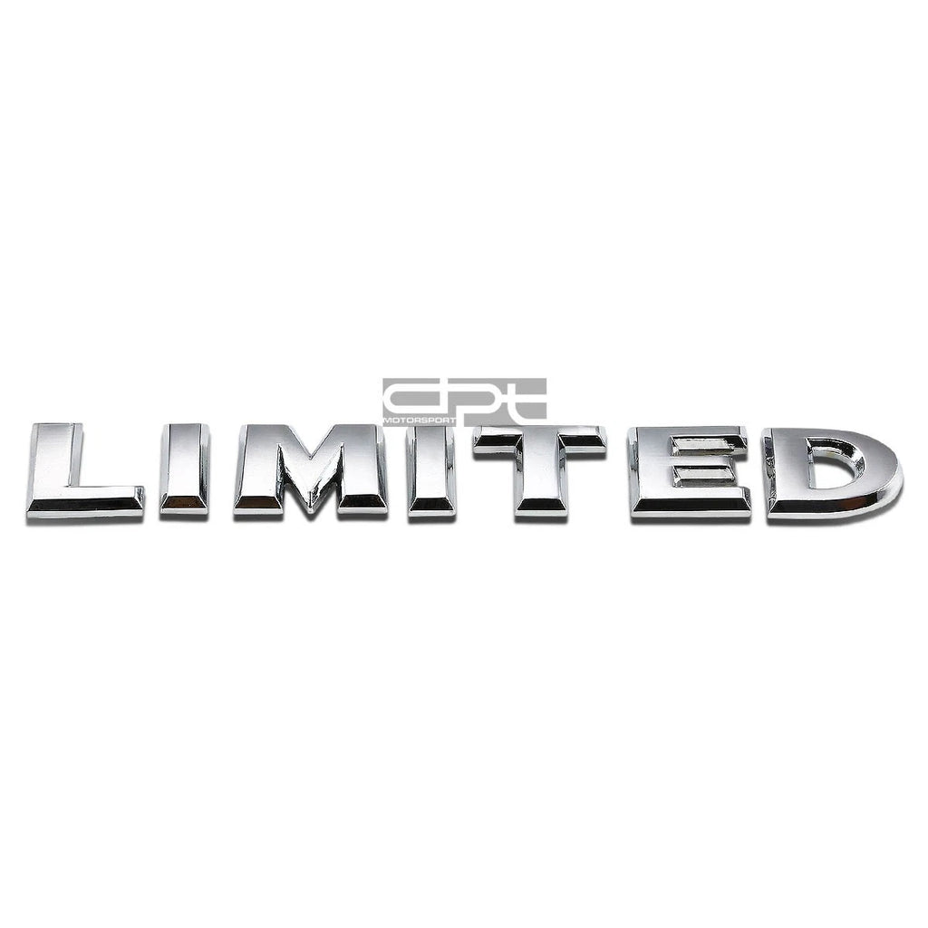 Chrome Bumper Emblem Badge for