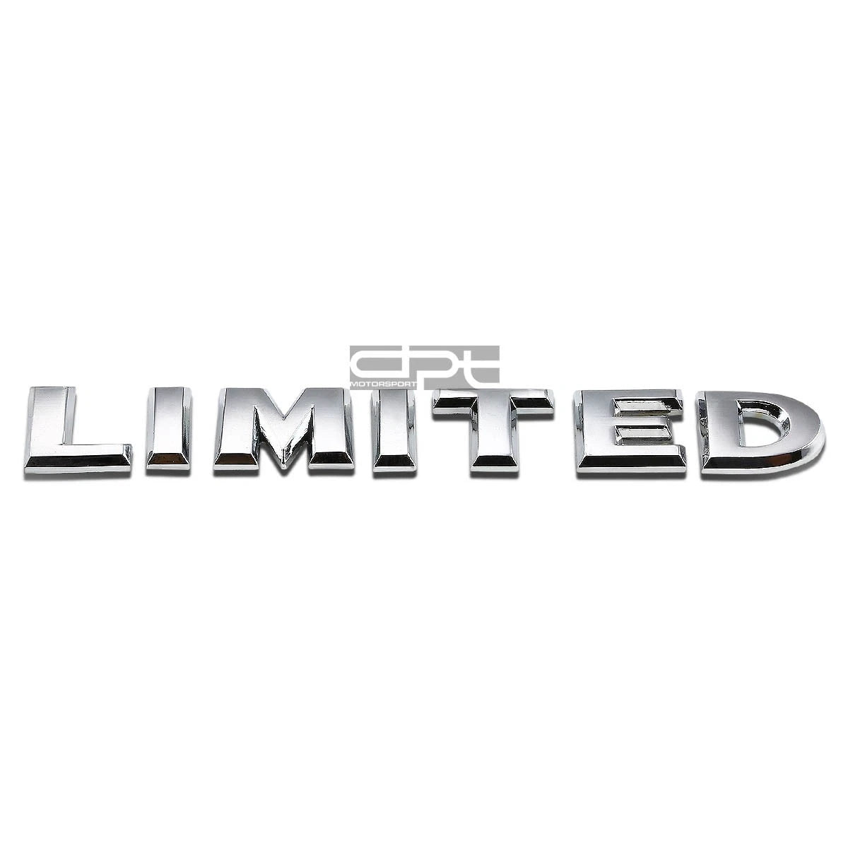 Chrome Bumper Emblem Badge for