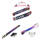 Neo Chrome Rear Subframe Brace Tie Bar for Honda Civic (1996–2000)