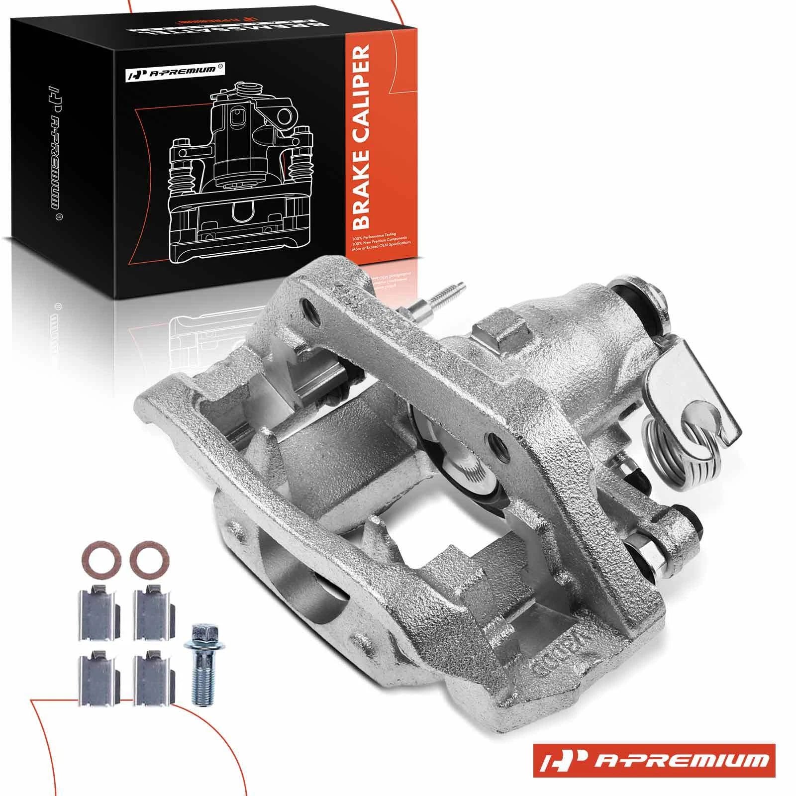 Rear Left Brake Caliper with Bracket for Ford Edge, Lincoln MKX (2011–2014)