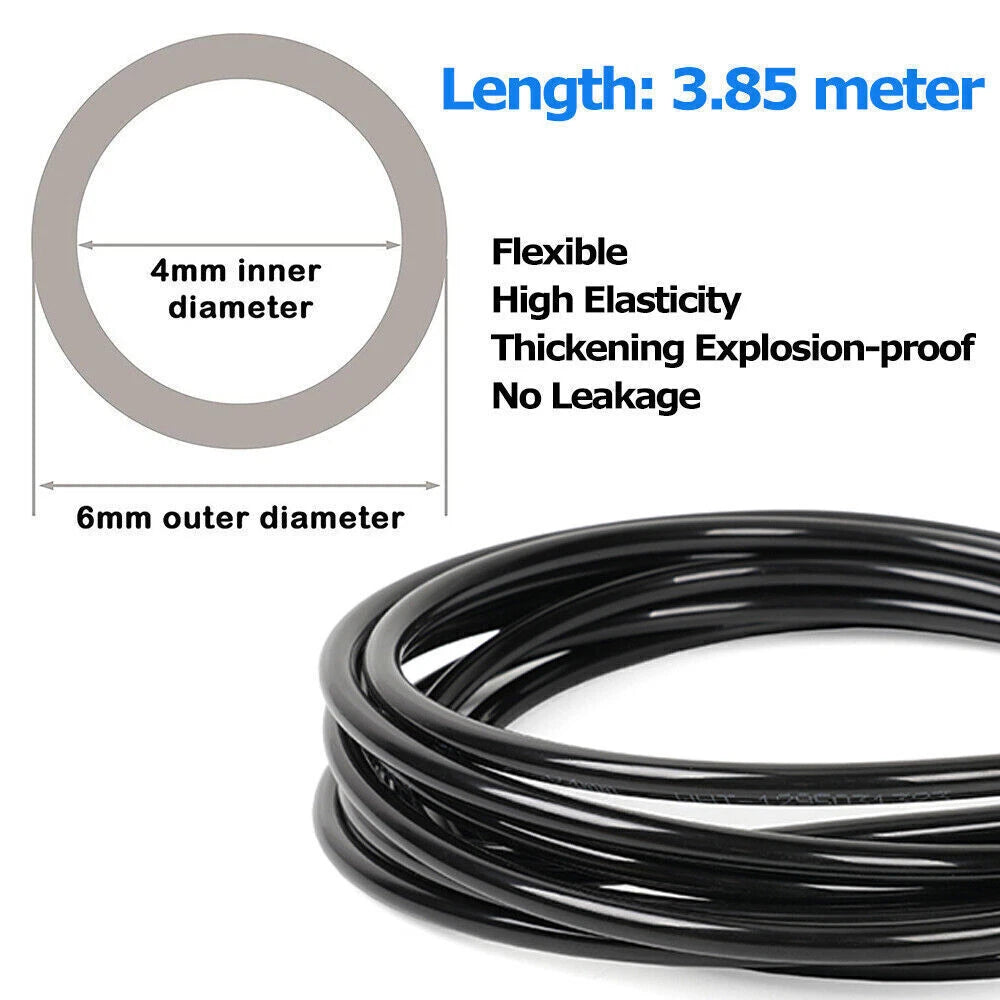 10PC Air Hose Pipe Tube Kit for Push to Connect Fittings