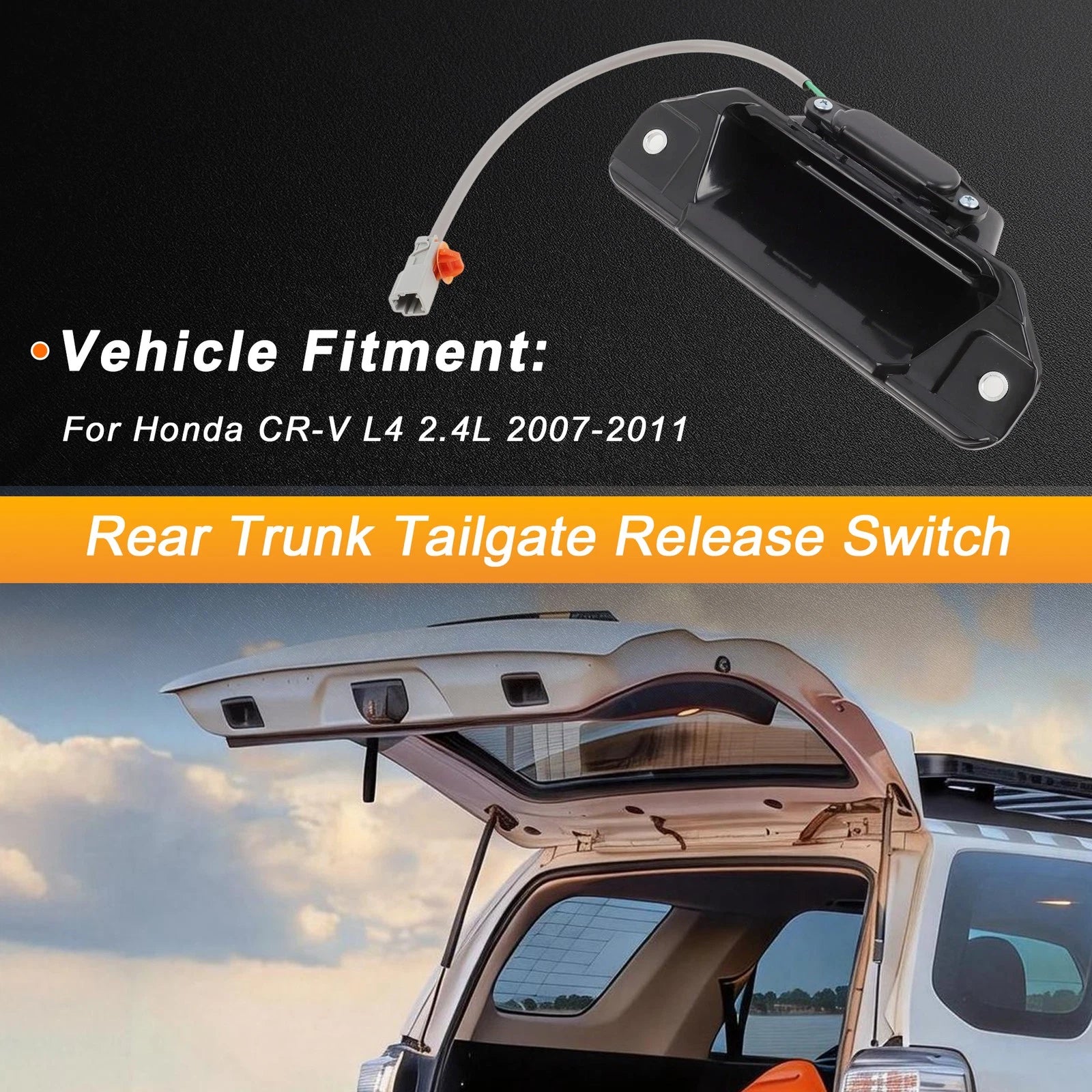 Tailgate Trunk Release Switch for Honda CR-V (2007–2011) No. 74810SWAA01