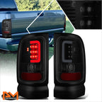 3D LED C-Bar Tail Light for Dodge Ram Pickup (1994–2002)