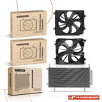 A/C Condenser & Cooling Fan Kit for Honda CR-V (2017–2022)