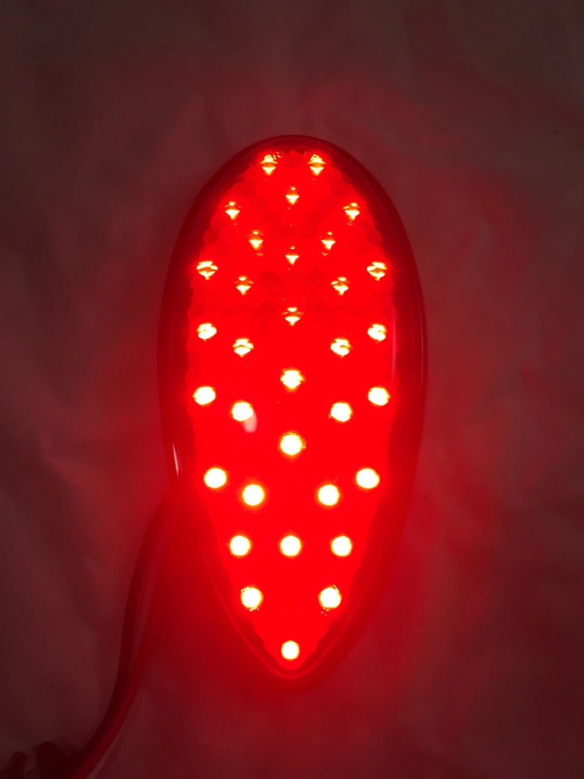 LED Tail Lights Pair Tear Drop Lens Replacement for 1938–1939 Ford