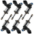 Set of 6 Bosch Direct Injection Fuel Injectors for Buick Chevy GMC Saturn (2008–2017)