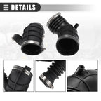 Set of 1 Car Engine Air Intake Hose for BMW 320i (2001–2005) Rubber No.13541705209