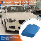 Tow Hook Cover Front Bumper for BMW Estoril Blue Metallic