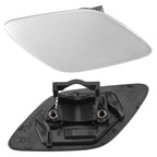 Front Right Headlight Washer Nozzle Cover for BMW 328  - Silver Tone