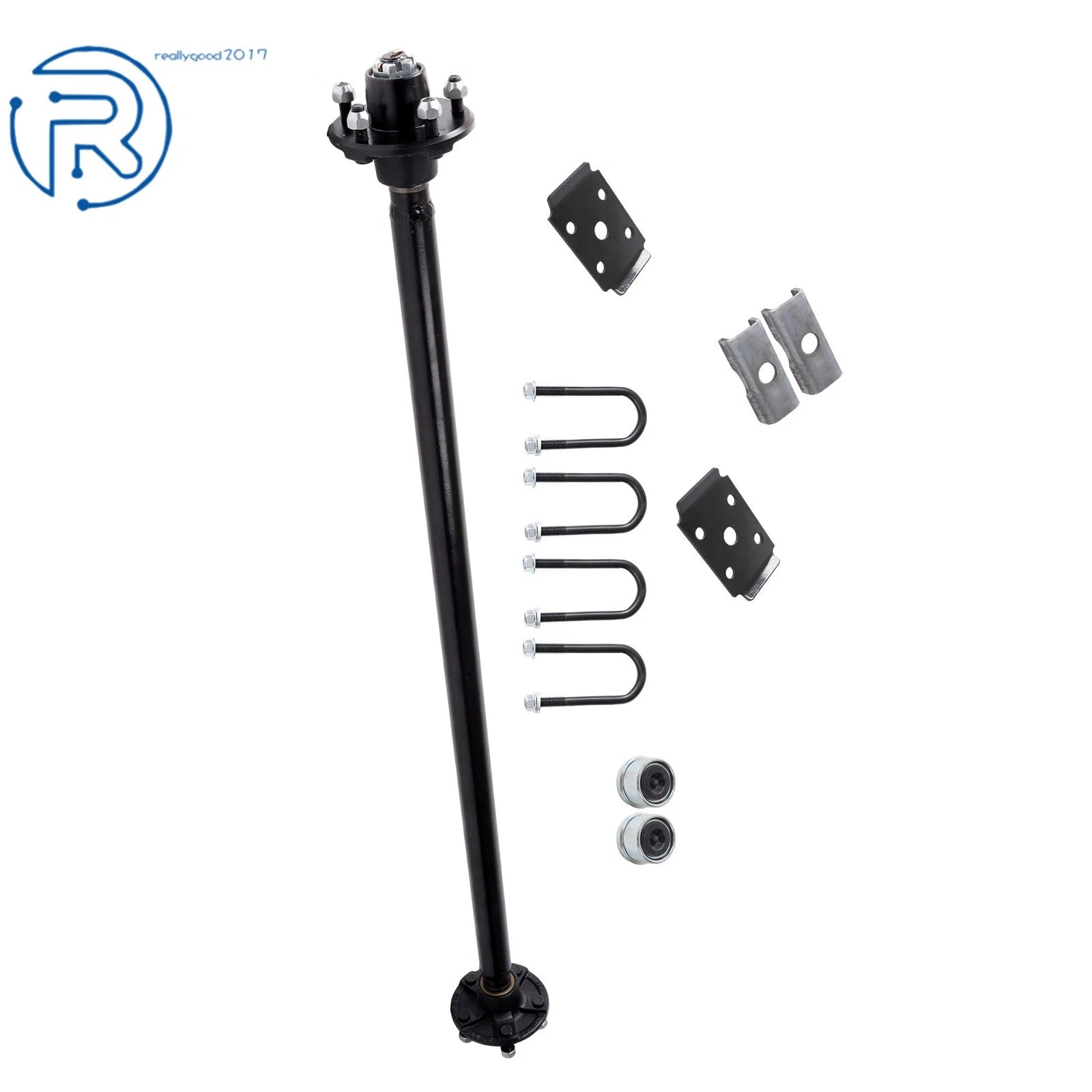 Trailer Axle 2000lbs for Boat (44"-58")