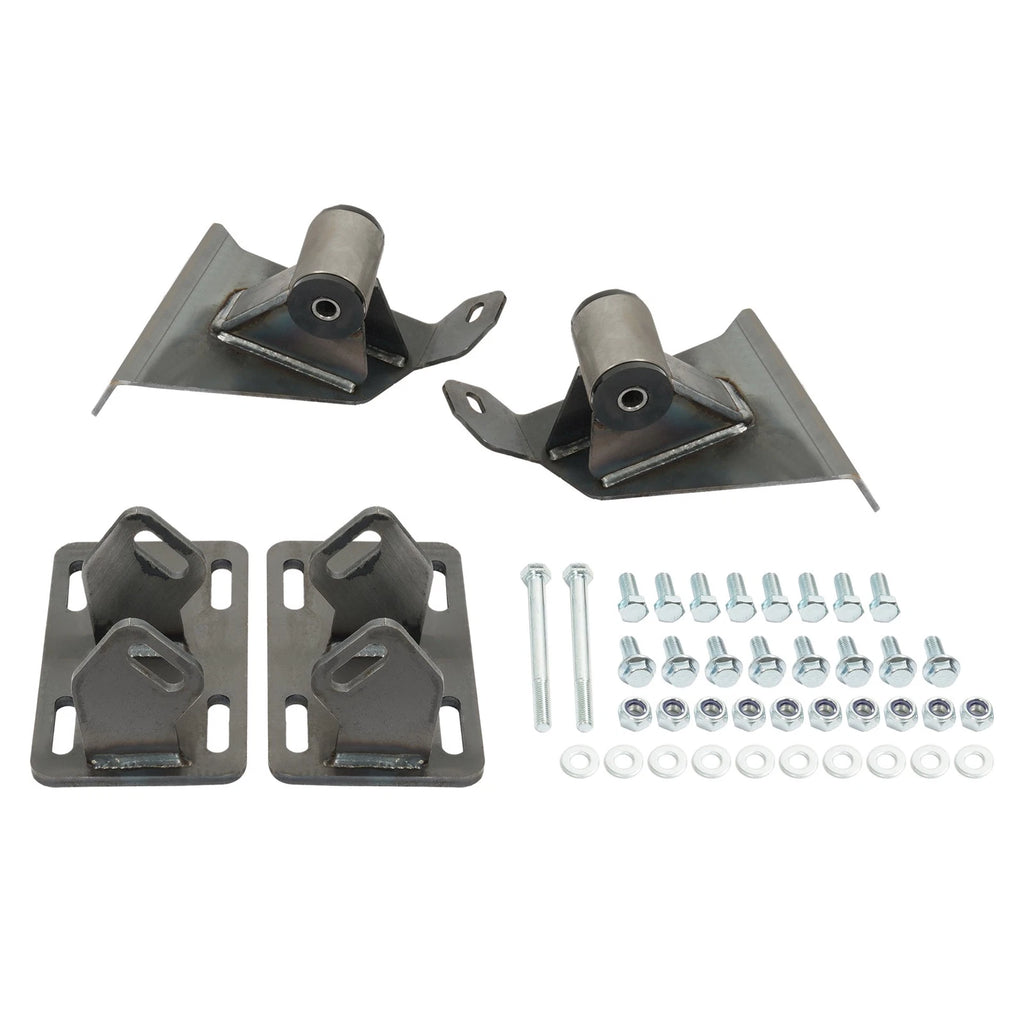 LS Engine Mount Bracket Kit for Chevy GMC C10 Suburban (1963–1972)
