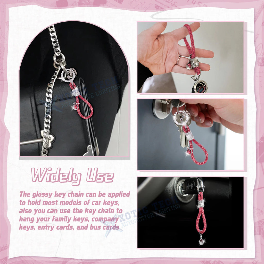 Crystal Car Keychain for Girls (2010-2015)