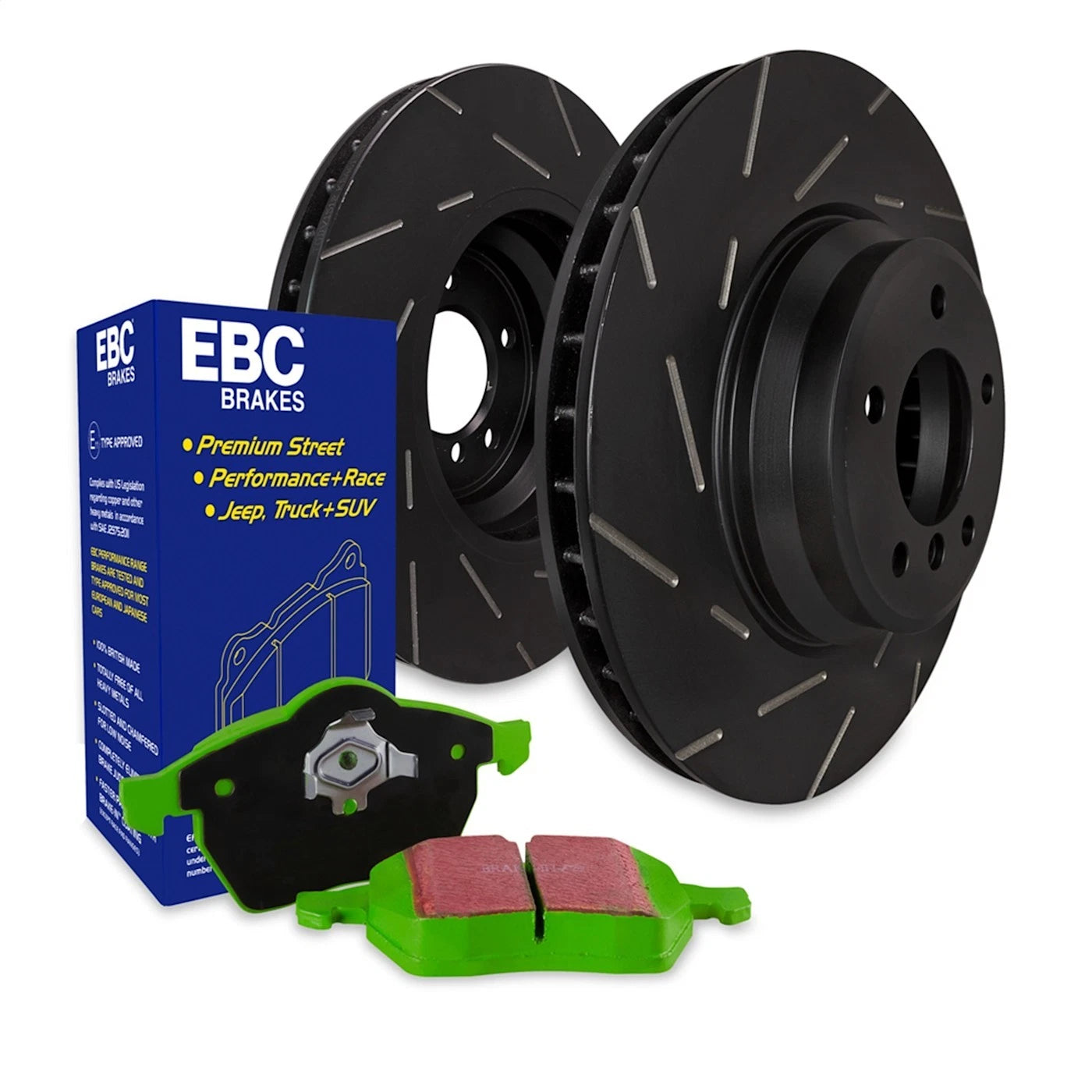 2X Brake Disc and Pad Kit for Chevy Yukon Suburban