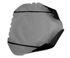 Carbon Fiber Console Lid Cover for Toyota Sequoia (2008–2022) Gray Stitch